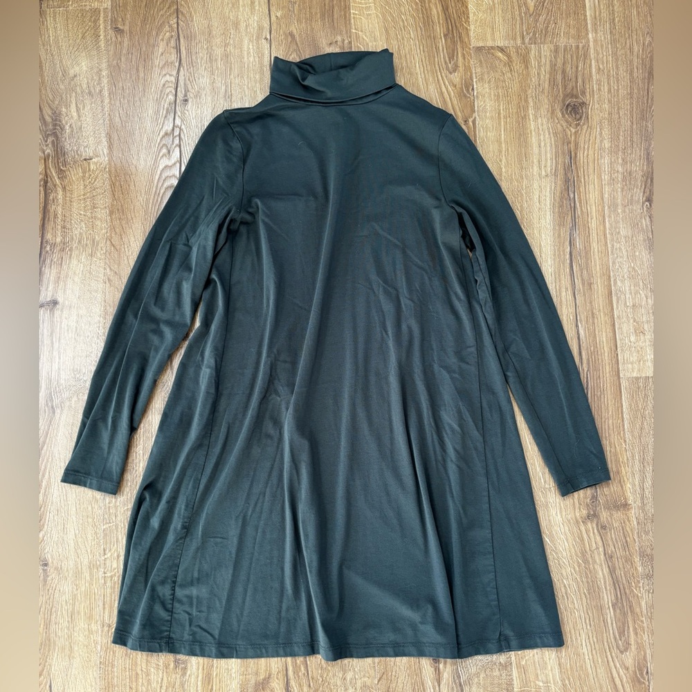 Loft Women’s Green Turtleneck Dress